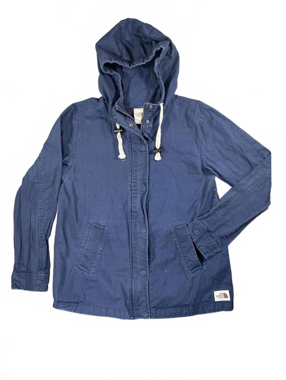 The North Face Shipler Full Zip Hoodie Womens Utility Jacket Navy - Size Small